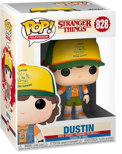 Funko POP! Television Stranger Things Dustin Henderson #804