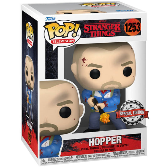 Funko POP! Television: Stranger Things Jim Hopper  #1253